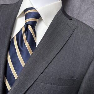 John‎ Varvatos Blazer 42S Gray Wool Sport Coat Jacket Canada Classic USA 42R